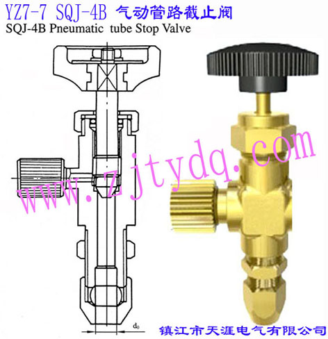 YZ7-7 SQJ-4B ���(d��ng)��·��ֹ�yYZ7-7 SQJ-4B Pneumatic Tube Stop Valve